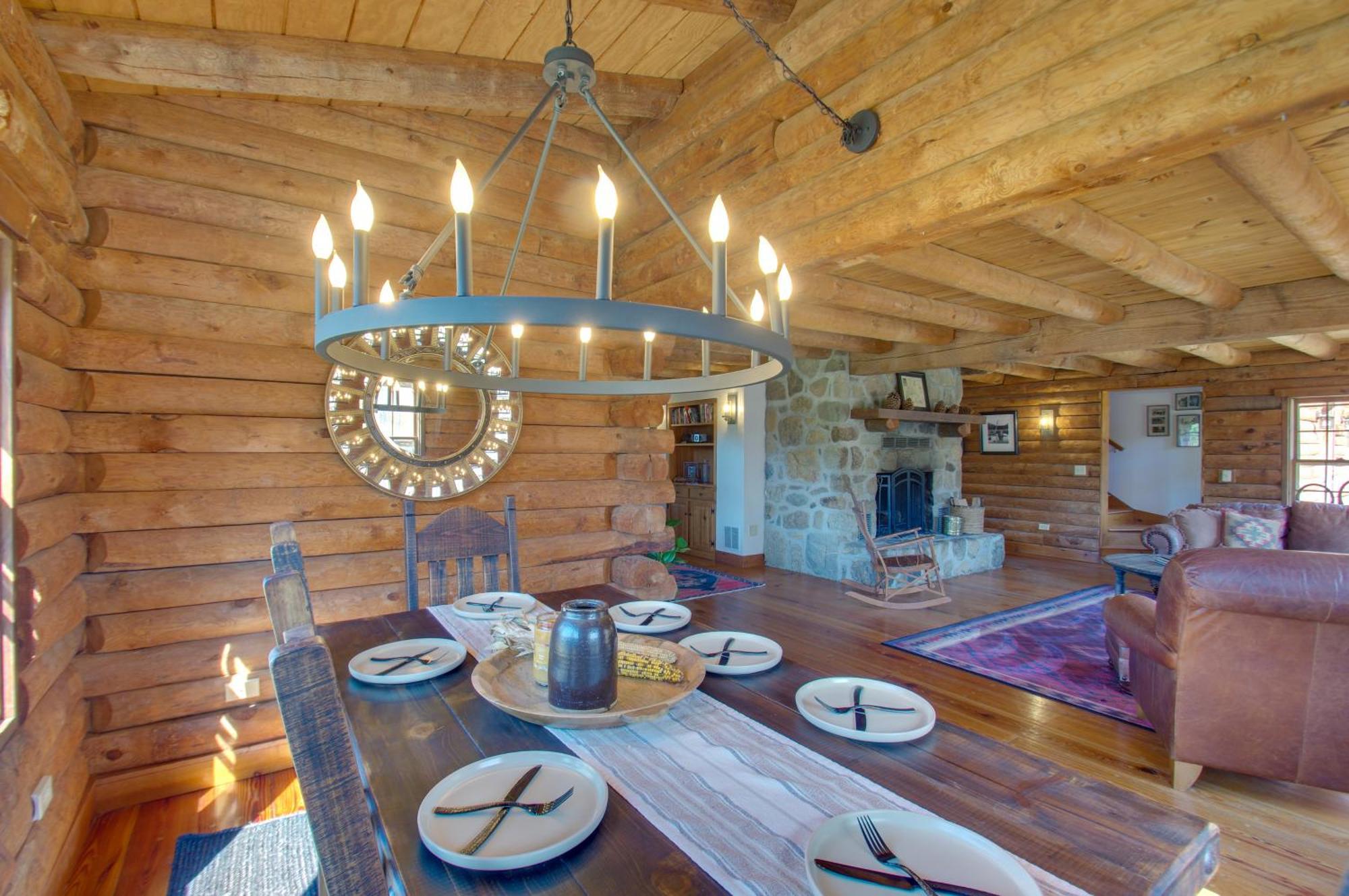 Cozy Log Cabin Getaway With Fire Pit And 3 Acres! Ruckersville Екстер'єр фото